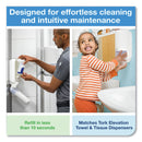 Tork Premium Alcohol-Free Foam Sanitizer, 1 L Bottle, Unscented, 6/Carton