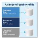 Tork Elevation Coreless High Capacity Bath Tissue Dispenser, 14.17 x 5.08 x 8.23, Black