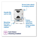 Tork PeakServe Continuous Recessed Cabinet Hand Towel Adapter, 14.37 x 4.29 x 17.72, White
