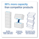 Tork PeakServe Continuous Recessed Cabinet Hand Towel Adapter, 14.37 x 4.29 x 17.72, White