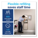 Tork PeakServe Continuous Recessed Cabinet Hand Towel Adapter, 14.37 x 4.29 x 17.72, White