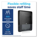 Tork PeakServe Continuous Hand Towel Dispenser, 14.44 x 3.97 x 19.3, Black