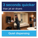 Tork PeakServe Continuous Hand Towel Dispenser, 14.44 x 3.97 x 19.3, Black