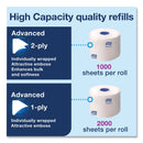 Tork Elevation High Capacity Bath Tissue Dispenser, 6.3 x 6.46 x 14.2, Black