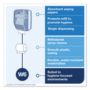 Tork Washstation Dispenser, 12.56 x 10.57 x 18.09, Aqua/White