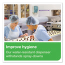 Tork Washstation Dispenser, 12.56 x 10.57 x 18.09, Aqua/White