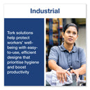 Tork Washstation Dispenser, 12.56 x 10.57 x 18.09, Aqua/White