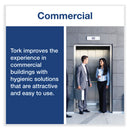 Tork Small Bracket Wiper Dispenser, 8.42 x 4.22 x 5.74, White