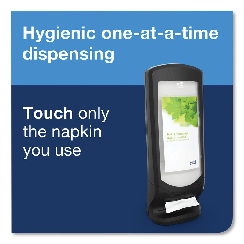 Tork Xpressnap Stand Napkin Dispenser, 9.25 x 9.25 x 24.5, Black