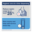 Tork Xpressnap Stand Napkin Dispenser, 9.25 x 9.25 x 24.5, Black