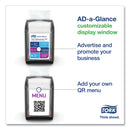 Tork Xpressnap Fit Napkin Dispenser, Tabletop, 4.4 x 5.6 x 6.7, Black