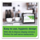 Tork Xpressnap Interfold Dispenser Napkins, 1-Ply, Bag-Pack, 13 x 8.5", White, 6000/Carton