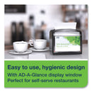 Tork Xpressnap Interfold Dispenser Napkins, 2-Ply, Bag-Pack, 13 x 8.5, Natural, 500/Pack, 12 Packs/Carton