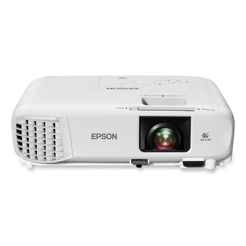 Epson PowerLite X49 3LCD XGA Classroom Projector, 3,600 lm, 1024 x 768 Pixels, 1.2x Zoom