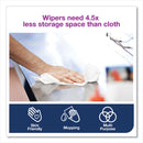 Tork Paper Wiper Plus, 9.8 x 15.2, White, 300/Roll, 2 Rolls/Carton