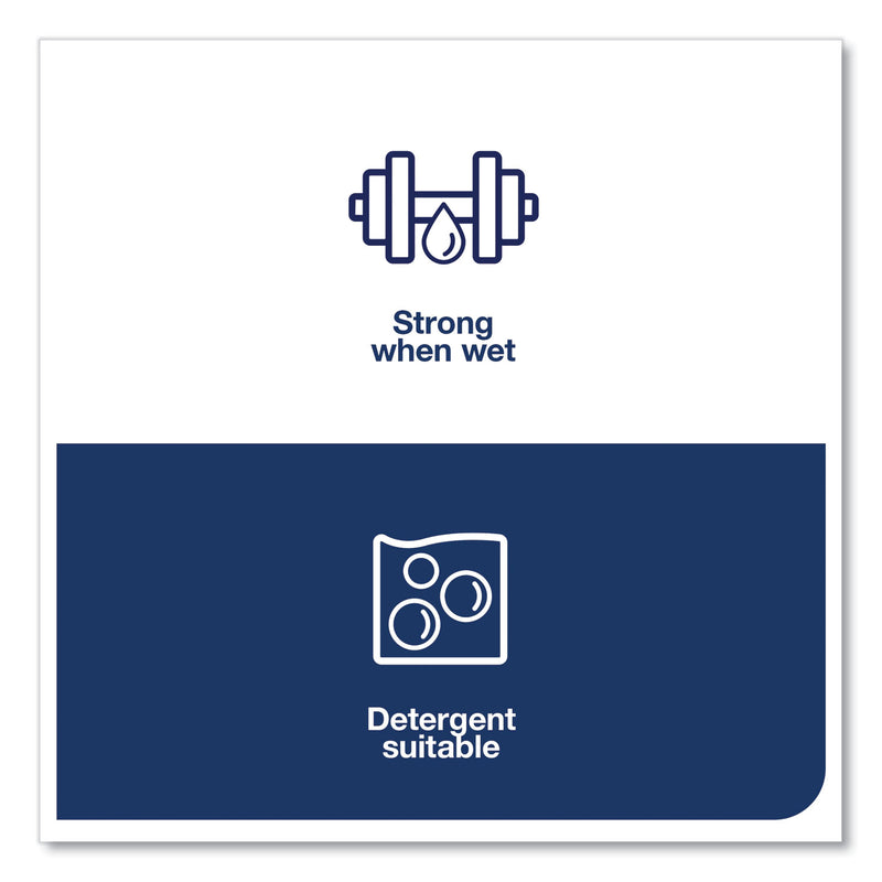 Tork Foodservice Cloth, 13 x 24, Blue, 150/Carton