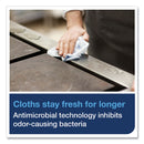 Tork Foodservice Cloth, 13 x 24, Blue, 150/Carton