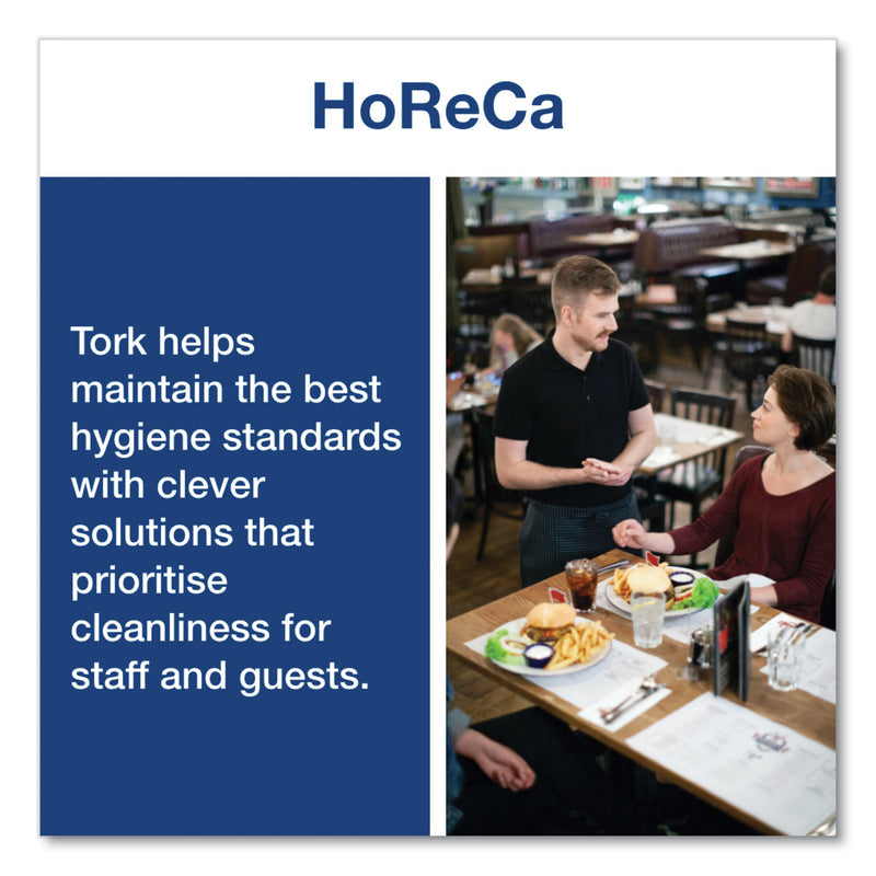 Tork Foodservice Cloth, 13 x 24, Blue, 150/Carton