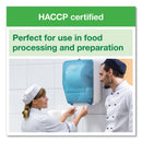 Tork Paper Wiper Roll Towel, 7.68" x 1,150 ft, White, 4 Rolls/Carton