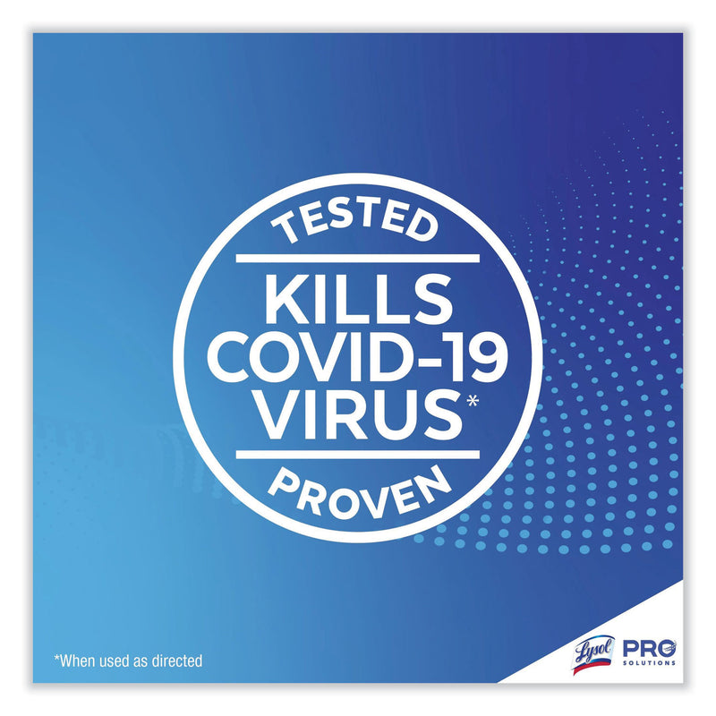 LYSOL Professional Disinfecting Wipe Bucket Refill, 6 x 8, Lemon and Lime Blossom, 800 Wipes/Bag, 2 Refill Bags/Carton