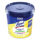 LYSOL Professional Disinfecting Wipe Bucket, 6 x 8, Lemon and Lime Blossom, 800 Wipes/Bucket, 2 Buckets/Carton