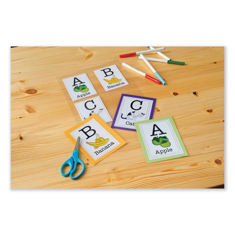 Scotch Self-Sealing Laminating Pouches, 12.5 mil, 2.31" x 4.06", Gloss Clear, 25/Pack