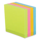 Post-it Full Stick Notes, 2" x 2", Energy Boost Collection Colors, 25 Sheets/Pad, 8 Pads/Pack