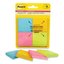 Post-it Full Stick Notes, 2" x 2", Energy Boost Collection Colors, 25 Sheets/Pad, 8 Pads/Pack