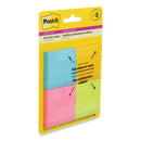 Post-it Full Stick Notes, 2" x 2", Energy Boost Collection Colors, 25 Sheets/Pad, 8 Pads/Pack