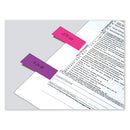 Post-it Page Flag Markers, Assorted Brights, 50 Flags/Pad, 4 Pads/Pack