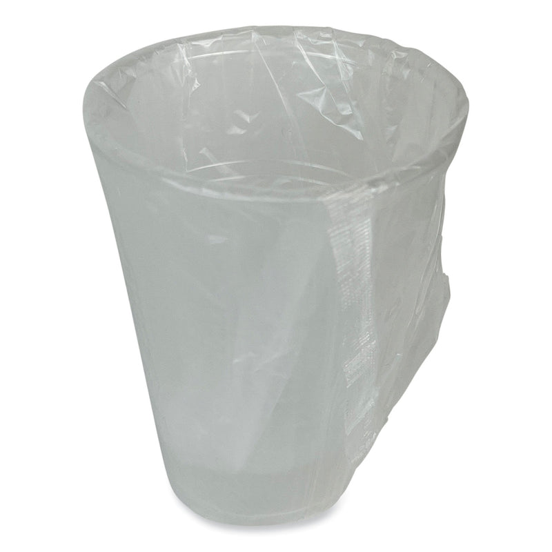 Boardwalk Translucent Plastic Cold Cups, Individually Wrapped, 9 oz, Polypropylene, 1,000/Carton