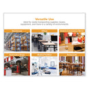 Bostitch Stowaway Folding Carts, Metal, 2 Shelves, 250 lb Capacity, 35" x 37.25" x 22", Chrome