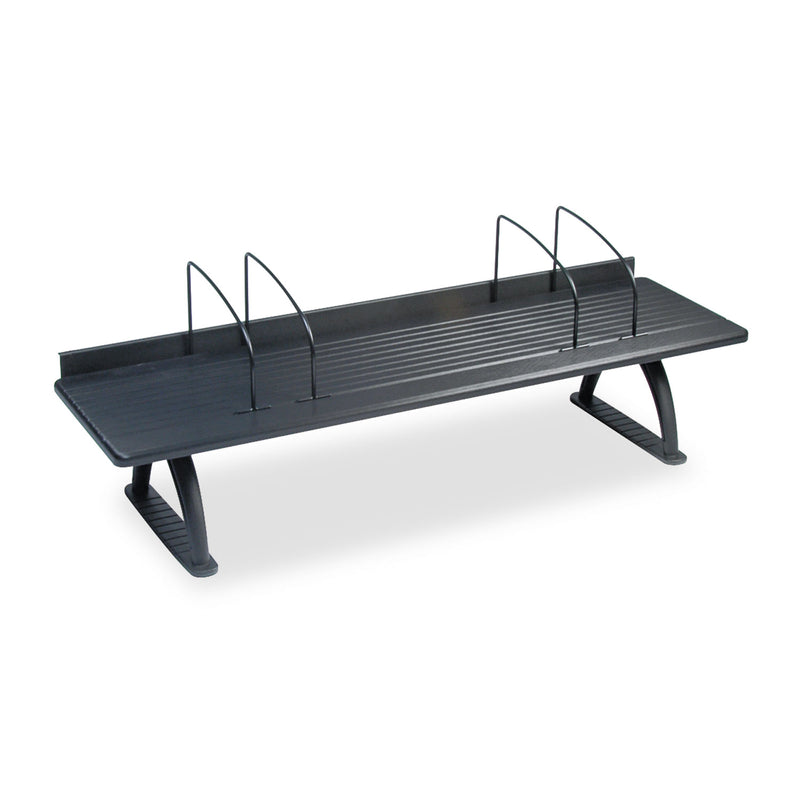 Safco Value Mate Desk Riser, 100 lb Capacity, 42 x 12.25 x 8.25, Black