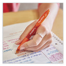 Paper Mate Profile Ballpoint Pen Value Pack, Retractable, Bold 1.4 mm, Black Ink, Smoke Barrel, 36/Box