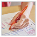 Paper Mate Profile Ballpoint Pen, Retractable, Bold 1.4 mm, Blue Ink, Blue Barrel, 36/Pack