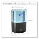 PURELL ES6 Soap Touch-Free Dispenser, 1,200 mL, 5.25 x 8.8 x 12.13, Graphite