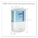 PURELL ES8 Soap Touch-Free Dispenser, 1,200 mL, 5.25 x 8.8 x 12.13, White