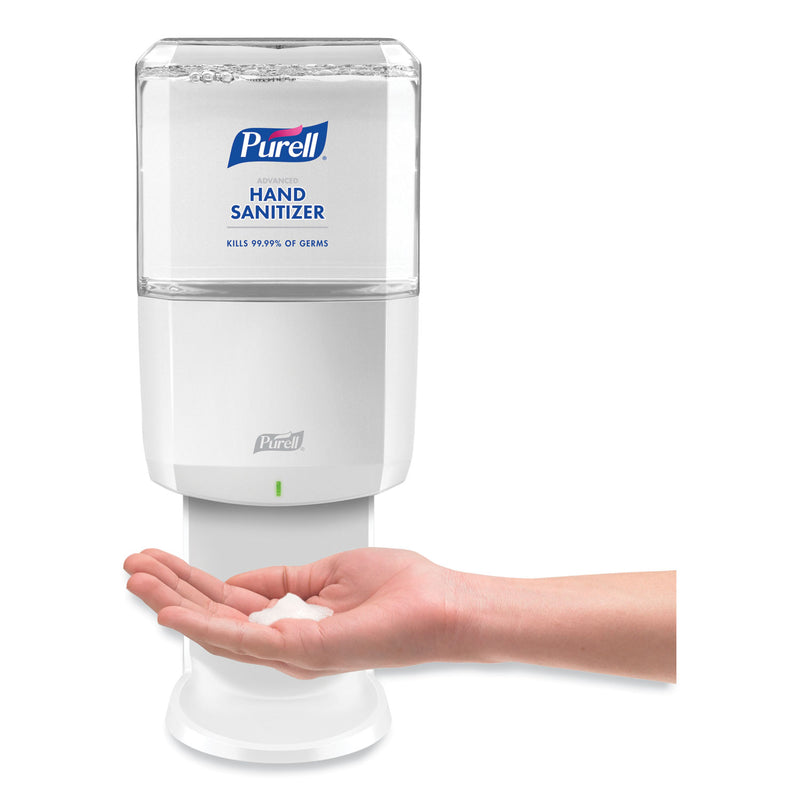 PURELL ES6 Touch Free Hand Sanitizer Dispenser, 1,200 mL, 5.25 x 8.56 x 12.13, White