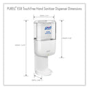 PURELL ES8 Touch Free Hand Sanitizer Dispenser, 1,200 mL, 5.25 x 8.56 x 12.13, White