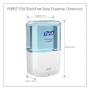 PURELL ES6 Soap Touch-Free Dispenser, 1,200 mL, 5.25 x 8.8 x 12.13, White