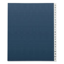 Universal Expanding Desk File, 20 Dividers, Alpha Index, Letter Size, Blue Cover