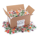 Office Snax Lick Stix Suckers, Randomly Assorted Flavors, 5 lb Bag