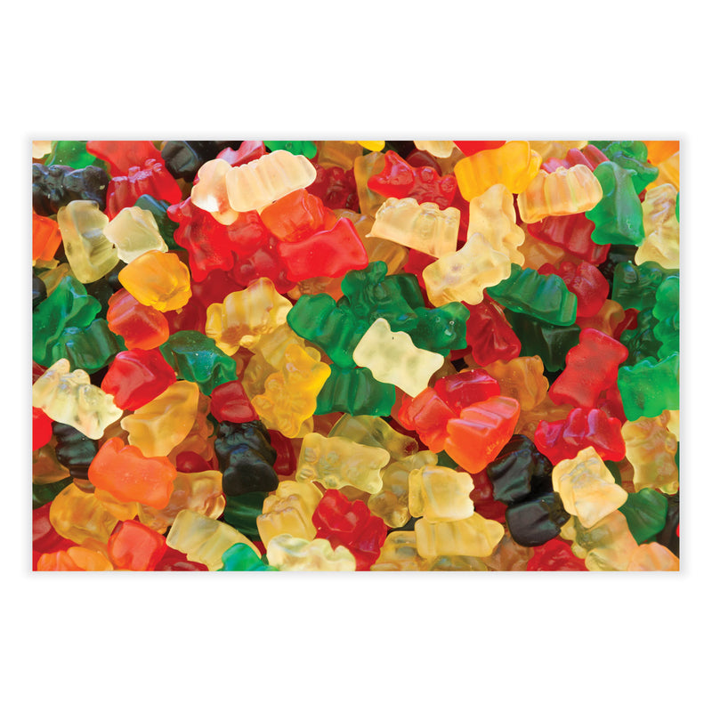 Office Snax Candy Assortments, Gummy Bears, 1 lb Bag
