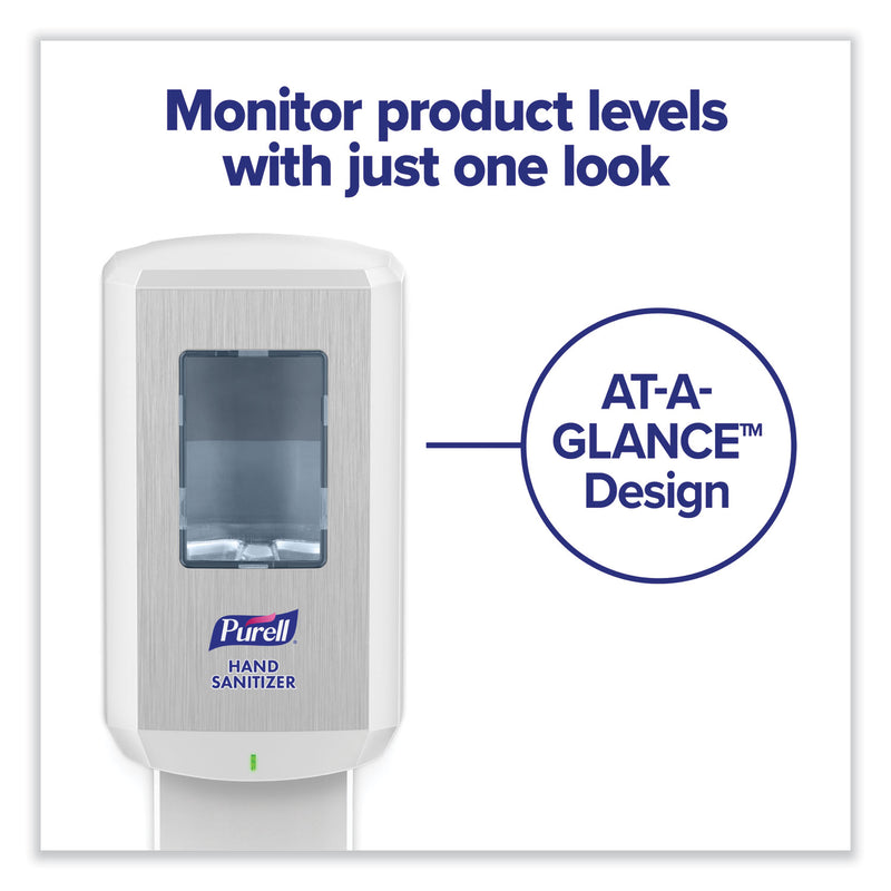 PURELL CS6 Hand Sanitizer Dispenser, 1,200 mL, 5.79 x 3.93 x 15.64, White