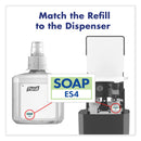 PURELL ES4 Soap Push-Style Dispenser, 1,200 mL, 4.88 x 8.8 x 11.38, Graphite