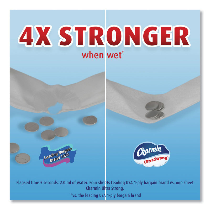Charmin Ultra Strong Bathroom Tissue, Septic Safe, 2-Ply, White, 264 Sheet/Roll, 4/Pack, 6 Packs/Carton