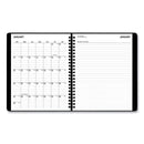 Blue Sky Aligned Weekly/Monthly Notes Planner, 8.75 x 7, Black Cover, 12-Month (Jan to Dec): 2023
