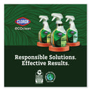 Clorox Pro EcoClean Disinfecting Cleaner, Unscented, 32 oz Spray Bottle, 9/Carton