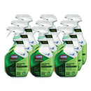 Clorox Pro EcoClean Disinfecting Cleaner, Unscented, 32 oz Spray Bottle, 9/Carton