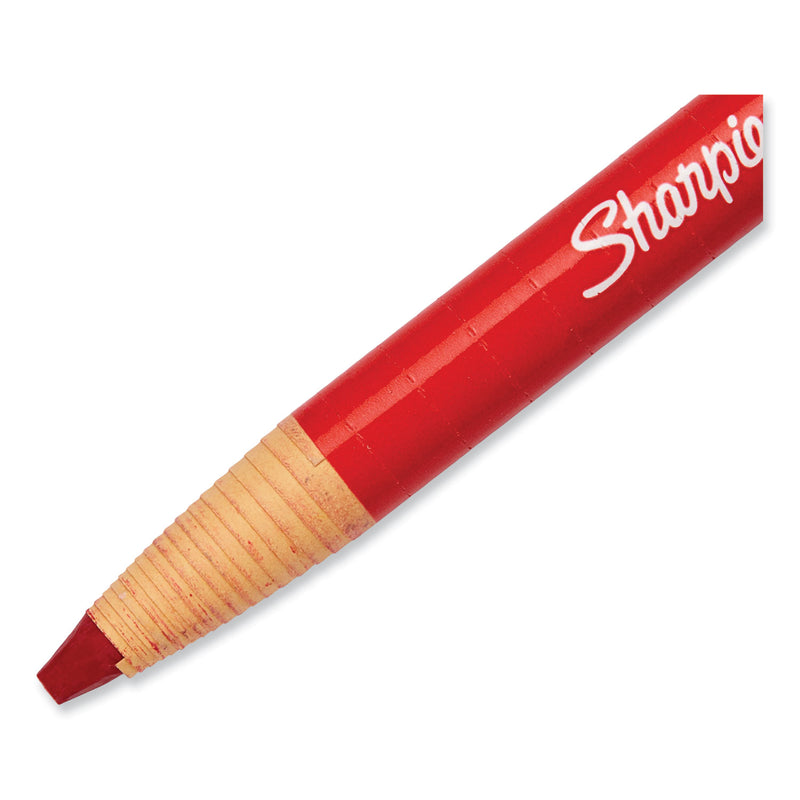 Sharpie Peel-Off China Markers, Red, Dozen